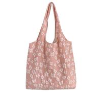 Dasbsug Elegant Floral Texture Single Shoulder Bag Large Capacity Nylon Handbag Casual Underarm Bags For Fashionable Women Underarm Bag