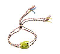Dasbsug Elegant Multicolor Ceramic Fish Anklet Set Styles Jewelry for Women Casual Party Wear Accessory Pull String