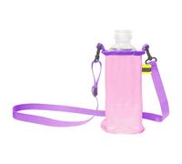 Dasbsug Ergonomic Meshes Cup Sleeve with Shoulder Strap Crossbody Bag for Sports Hiking Drink Container Sports Accessories Portable Crossbody Beverage Sleeve for Outdoors