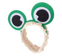 Dasbsug Kids Hairbands Lovely Frogs Hair Hoop For Halloween Birthday Photo Props Fun Headwear Cosplay Accessories Yoga Hairband