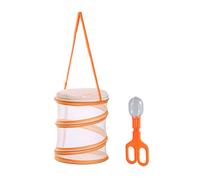 Dasbsug Kids Outdoor Butterfly Catching Butterfly Cage Clamp Set For Exploration Children Grabber Set For Camping Habitat Cage