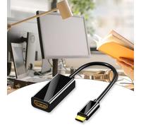 Dasbsug MultiDevice USB C To HDTV Adapter Type To HDTV Converters 4K Video Output For Home Cinemas And Business Presentations Type To Converters