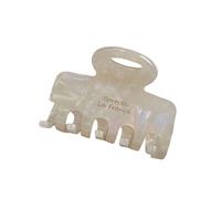 Dasbsug Multifuntional Simple Shape Hair Clip Grip Stylish Headpiece Acrylic Texture for Home Office and School Use Acrylic Clip