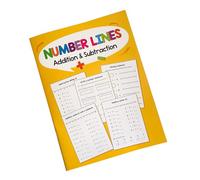 Dasbsug Number Line Exercise Book: Coordinate Paper for Classroom Activities Homework and Homeschool Learning Math Number Line Notebook