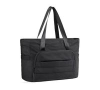 Dasbsug Portable Yoga Mat Holder Quilted Handbag with Multiple Pockets for Essential Women's Travel Gym Large Shoulder Bag Quilted Large Handbag