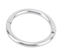 Dasbsug Rust Livestock Nose Rings Carbon Steel Comfortable Fit Quick Setup Agricultural Use Durability Nose Rings