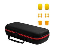 Dasbsug Shockproof Microphone Carrying Case Hard Shell Storage Box Travel Bag For Most Mic With Windproof Sponge Microphone Case
