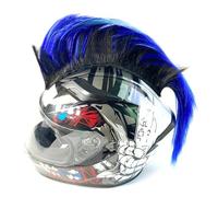 Dasbsug Stylish Cocks Helmets Decoration Easy Install Cocks Wigs For Riders Who Love To Stand Out In Bike Gatherings Breathable Accessory