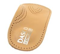 Dasco Arch Comfort Leather Insoles for Men and Women - Anatomically Shaped Support for Weak or Fallen Arches with Padded Midfoot and Heel Cushion (Men's Size 10 - EU44)