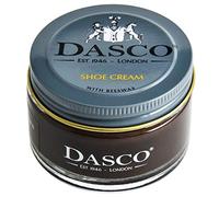 Dasco Shoe Cream with Beeswax - High Pigment Leather Cream for Cleaning, Nourishing & Colour Restoration, Suitable for Smooth & Synthetic Leathers - Dark Brown