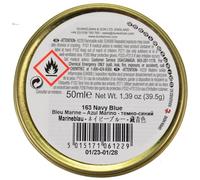 Dasco Wax Shoe Polish - Navy Blue 50 ml | Traditional Wax Polish for Leather Shoes