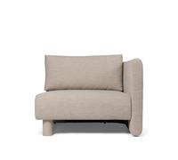 Dase Module Sofa Right Soft Bouclé/Natural