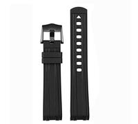 DASEB 20mm 22mm Rubber Watchband For Omega SEAMASTER 003 007 PLANET OCEAN AT150 Pin Buckle Silicone Strap Watch Band Bracelet(Beige,22mm)