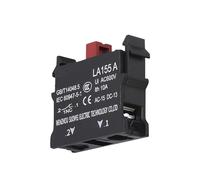 DASEB Mushroom Button Switch Waterproof Latching Momentary Self Reset Locking Panelboard Power Start Switch Red Green 10A 1NO1NC 22mm(NC Base,1NO)