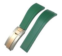 DASEB Natural Rubber Watchband 18mm 19mm 20mm 21mm for Rolex Submariner Daytona Yatch Master Oyester Datejust Silicone Watch Strap(40)