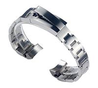 DASEB Watch Accessories Band FOR Rolex Watches Men Green Water Ghost GMT SUB Watch Strap Fine-tuning Steel Buckle Bracelet 20mm 21mm
