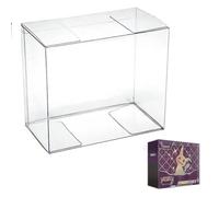 Dasellfa 5 Pack Elite Trainer Box Compatible with Pokemon Etb, ETB Protective Case for Compatible with Pokemon Elite Trainer Box, Transparent, Waterproof, Dustproof, PVC (19.2*16.8*9.1cm)