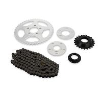 DaSen Chain Drive Transmission Sprocket Conversion Kit Belt to Chain Compatible with Harley Sportster 72 48 Iron Roadster 883 1200 XL 2004-2023