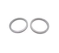 Dasen Exhaust Gasket Steel Mesh Style Crush Seal Exhaust Port Gasket Kits Compatible with Harley Big Twin and Sportster XL 1984-2024 Replace for 17048-98 2PCS