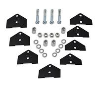 Dasen Suspension Lift Kits - Front Rear 2 inch Full Lifter Rise Mount Brackets Compatible with UTV/ATV 2008-2014 Polaris RZR 800 EFI