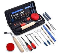 Dasertoe 16 Pieces Piano Tuning Tool Set Professional Piano Tuning Kit Universal DIY Piano Tuning Tools Accessories for Piano Repair