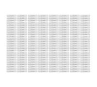 Dasertoe 200Pcs/Lot 2ML Transparent Plastic Small Packing Perfume Bottles Atomizing Liquid Container