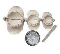 Dasertoe Empanadas Mold Maker Set Empanada with Dough Cutter and Stuffing Spoon