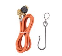 Dasertoe Welding Torch Hose CGA600 1.5M (5Ft) Hose and Belt Hook for MAPP Torch Extension Kit