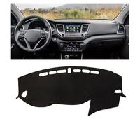 Dash Board Cover Mat Carpet For Hyundai For Tucson 2015 2016 2017 2018 2019 2020 Car Dashboard Cover Mat Pad Dashmat Dash Sunshade Instrument Carpet Dash Mat(LHD Black 15-18)