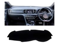 Dash Board Cover Mat Carpet For Kia For Sportage 4 2016 2017 2018 2019 2020 2021 Car Dashboard Cover Avoid Light Pad Instrument Platform Cover Mat Carpet Dash Mat(A Black Side RHD)