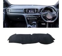 Dash Board Cover Mat For Kia For Sportage 4 2016 2017 2018 2019 2020 2021 Car Dashboard Avoid Light Pad Instrument Platform Desk Cover Case Dashboard Cover(B Black RHD)