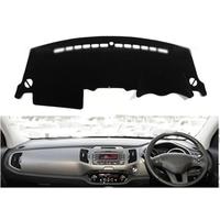 Dash Board Cover Mat For Kia For Sportage R 2011 2012 2013-2016 Right And Left Hand Drive Car Dashboard Covers Mat Shade Cushion Pad Carpets Car Dashboard Cover Mat(Black Edge,Right Hand Drive)