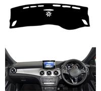 Dash Board Sunshade Carpet For Benz CLA C117 2013 2014 2015 2016 2017 2018 2019 CLA180 200 220 250 AMG CLA200 Car Dashboard Cover DashMat Cape(Black RHD)