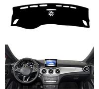 Dash Board Sunshade Carpet For Benz CLA C117 2013 2014 2015 2016 2017 2018 2019 CLA180 200 220 250 AMG CLA200 Car Dashboard Cover DashMat Cape(Black LHD)