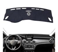 Dash Board Sunshade Carpet For Benz CLA C117 2013 2014 2015 2016 2017 2018 2019 CLA180 200 220 250 AMG CLA200 Car Dashboard Mat Dash Mat Dashmat Sunshade Protective Carpet(BLACK RHD)
