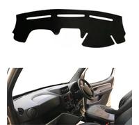 Dash Board Sunshade Carpet For Fiat Doblo 1st Generation 2000 2001 2002-2015 Protector Rug Cushion Anti-UV Block Sun Ray Car Auto Dashboard Cover DashMat Carpet Cape(Black RHD)