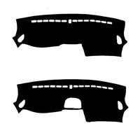 Dash Board Sunshade Carpet For Hyundai For Santa For Fe SM Classic 2000 2001 2002 2003 2004 2005 2006 Car Inner Dashboard Cover Auto Dash Mat Carpet Cape Sun Shade Dashmat Pad(Black RHD No HUD)