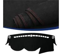 Dash Board Sunshade Carpet For Hyundai For Sonata I45 2010 2011 2012 2013 2014 Car Dashboard Cover Dash Mat Sun Shade Anti-UV Carpets(Suede-Red edge)