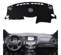 Dash Board Sunshade Carpet For Infiniti QX60 JX35 2012 2013 2014 2015 2016 2017 2018 2019 2020 Rug Shade Pad Carpet Dashmat Car Dashboard Cover Carpet Cape(LHD Blue)