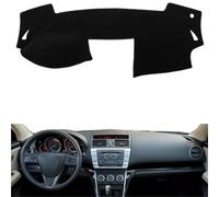 Dash Board Sunshade Carpet For MAZDA 6 2007 2008-2012 ATENZA 2008-2011 GH1 Series LHD RHD Auto Sunshade Car Dashboard Cover Dash Mat Carpet Cape(LHD Black)