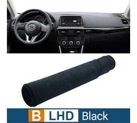 Dash Board Sunshade Carpet For Mazda For CX-5 CX5 KE 2012 2013 2014 2015 2016 Car Dashboard Cover Instrument Desk Sun Shade Mat Dash Non-slip Pad(B LHD Black)