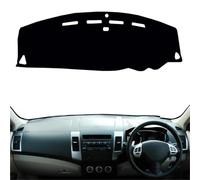 Dash Board Sunshade Carpet For Mitsubishi For Outlander 2nd Gen CW/ZG/ZH 2006 2007 2008 2009 2010 2011 2012 Sunshade Auto Cape Car Dashboard Cover Dash Mat Carpet Rug(RHD Blue Trim)