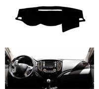 Dash Board Sunshade Carpet For Mitsubishi L200 2015 2016 2017 2018 2019 LHD RHD Car Sun Shade Dash Mat Cushion Car Inner Dashboard Cover Dash Mat Carpet(LHD Black)