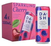 Dash By Any Flavor Sparkling Water Occasion 2026 (Dash Cherry Infused Sparkling Water 4 x 330ml)