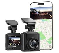 Dash Cam 2K, 1440P WiFi Dashcams with APP, External GPS, 1.5'' IPS Screen, Front Dash Camera for Cars, Mini Car Camera, WDR Night Vision, 24H Parking Monitor, Loop Recording, G-Sensor