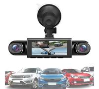Dash Cam - 4 Channel Battery Powered Dash Cam | Front Rear Left Right Recorder 1080P High Definition with 32G Card Reversing Image for Parking Driving Racing Security