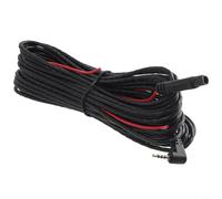 Dash Cam Extension Cable for Rear View Camera 5-pin Av Video Cable with 2.5mm Headphone Jack 9.5m Length Compatible Having Front-and-rear Dual Recording Dash Recorders