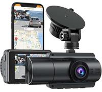 Dash Cam Front and Inside 4K 1080P, 5GHz WiFi, 24H Parking Mode