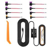 Dash Cam Hard Wire Kit for IIWEY EY02/D2 PRO/ EY05/ EY05A/ J01 Model, 4 Meter Dashboard Camera Car Charger Cable Kit 12V- 24V to 5V, Power Adapter with LP/Mini/ATO/Micro2 Fuse for Dash Cam