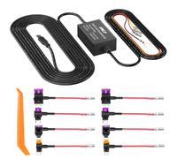 Dash Cam Hard Wire Kit for IIWEY N5/N7/Q7 Model, 4 Meter Dashboard Camera Car Charger Cable Kit, 12V- 24V to 5V, Power Adapter with LP/Mini/ATO/Micro2 Fuse for Dash Cam